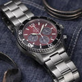 OROLOGIO ORIENT SPORT MAKO CRONO SOLAR RED