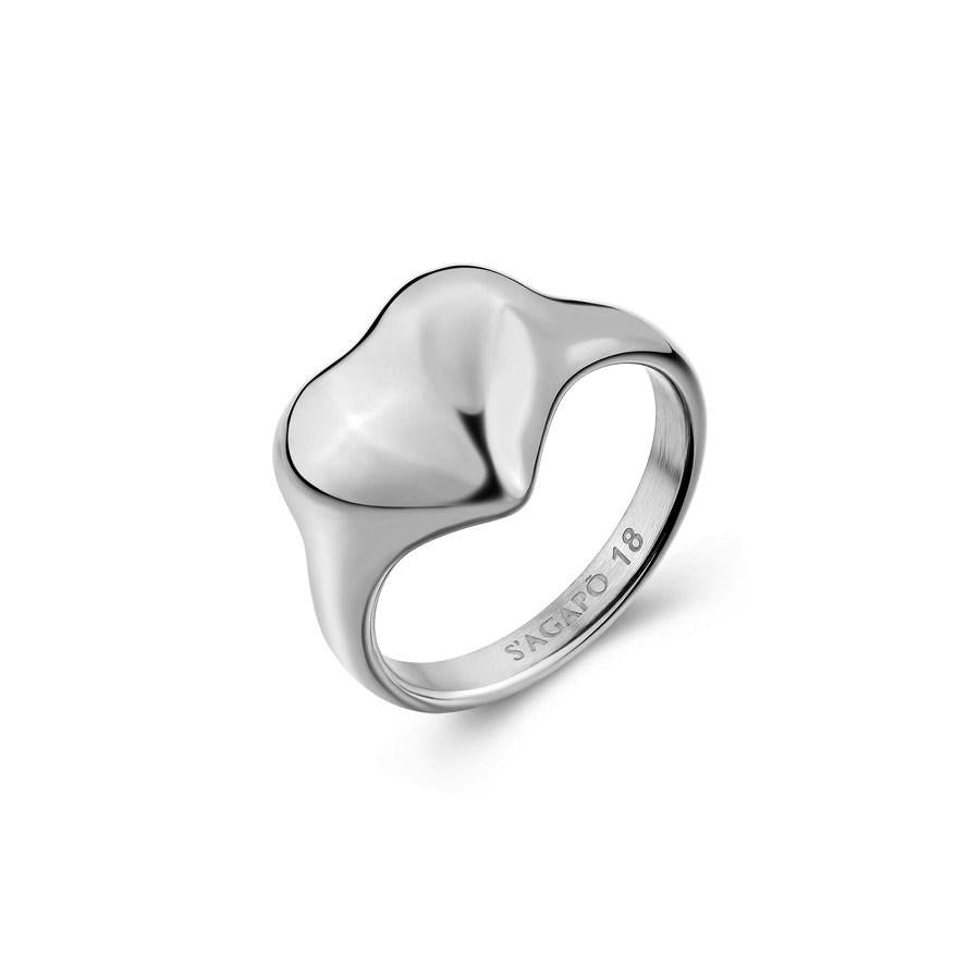 ANELLO S'AGAPO STELLAR SILVER
