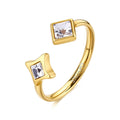 ANELLO S'AGAPO LUCE GOLD REGOLABILE