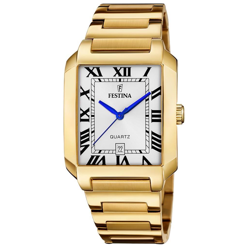 OROLOGIO FESTINA UOMO GOLD ON THE SQUARE