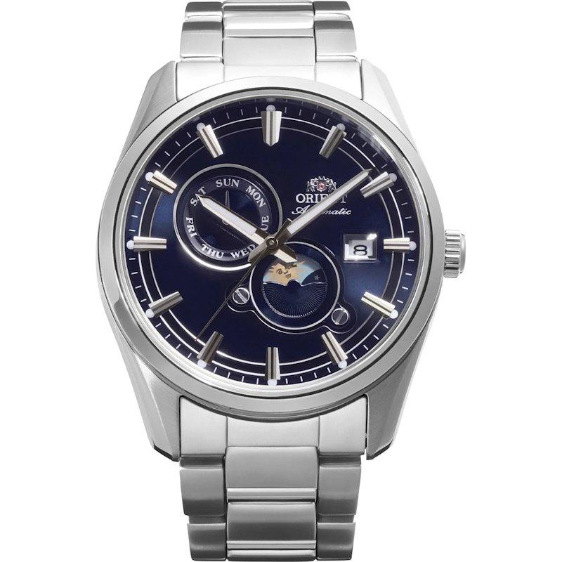 OROLOGIO ORIENT STRETTO SUN&MOON BLUE