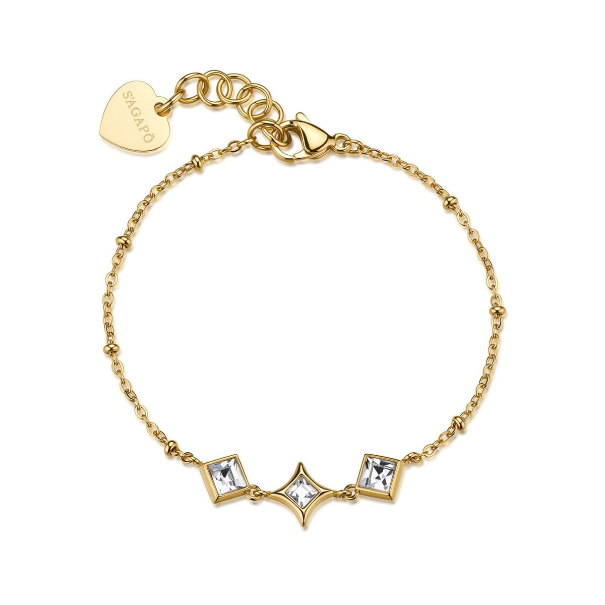 BRACCIALE S'AGAPO LUCE GOLD