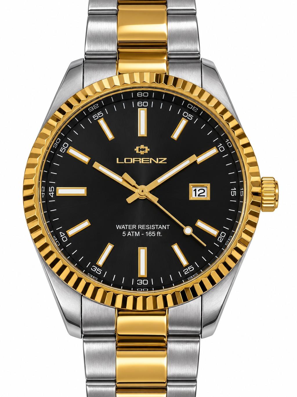 OROLOGIO LORENZ GINEVRA BICOLORE