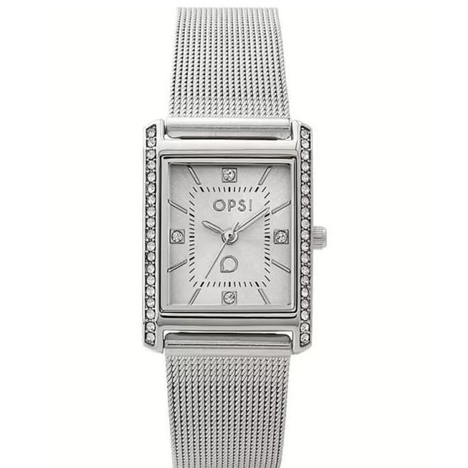 OROLOGIO OPS OBJECTS SILVER