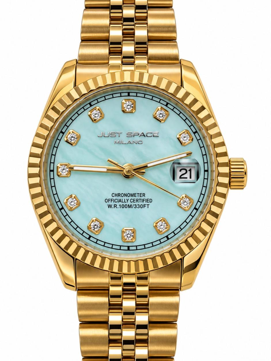 OROLOGIO JUST SPACE MILANO GOLD