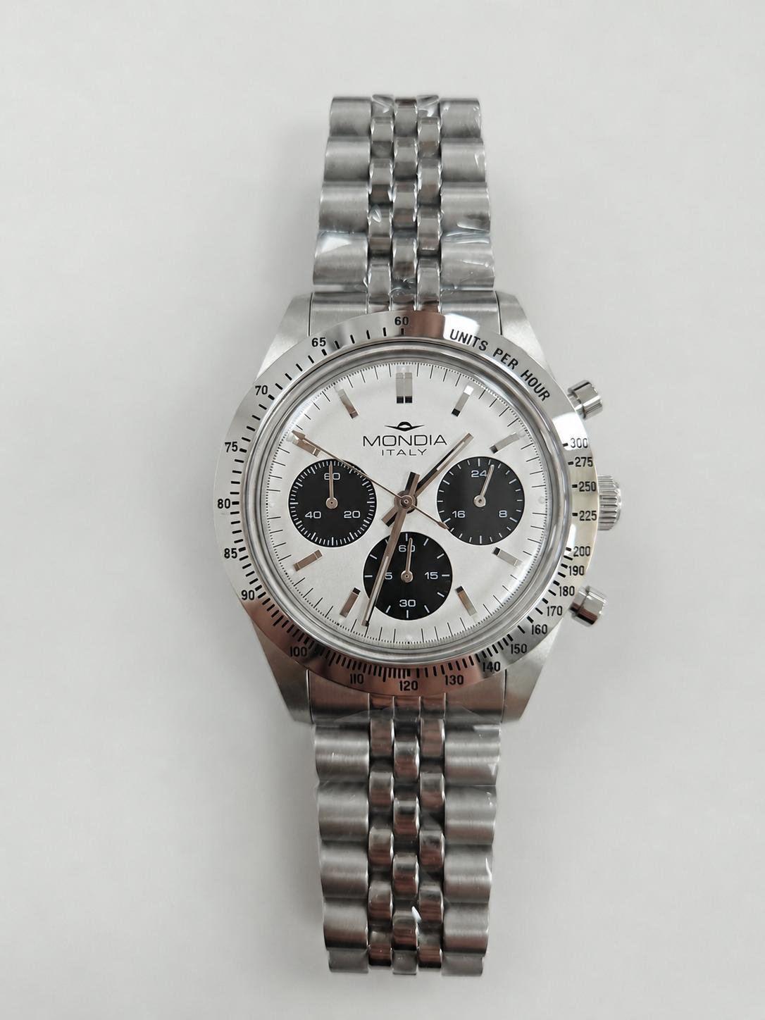 OROLOGIO MONDIA MADISON CRONOGRAFO SILVER