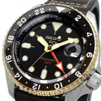 OROLOGIO SEIKO 5 SPORT GMT IN PELLE