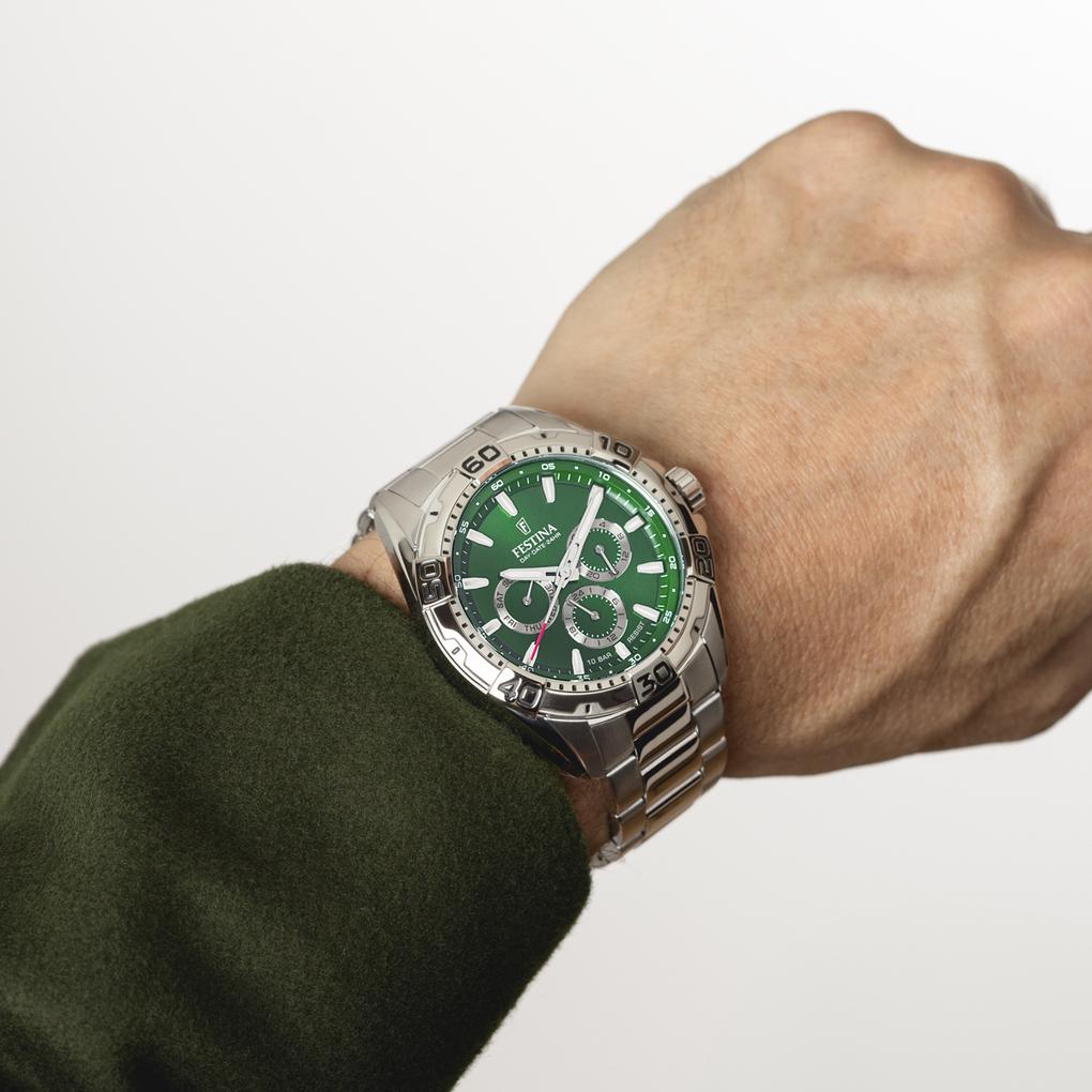 OROLOGIO FESTINA MULTIFUNZIONE VERDE