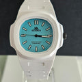 OROLOGIO GUIDUS BIANCO FONDO AZZURRO LIST 189