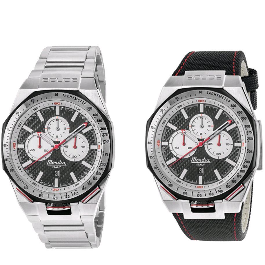 OROLOGIO MONDIA BOLIDE CON DOPPIO CINTURINO LIST 420