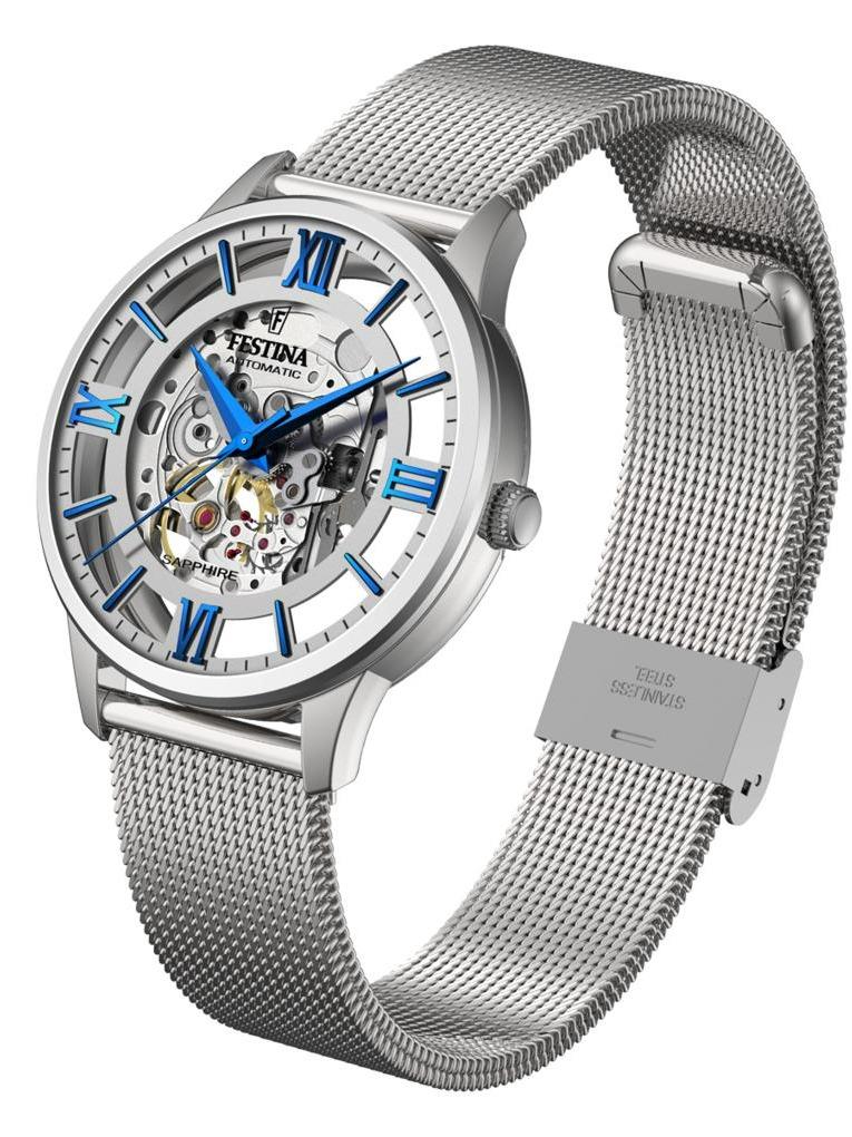 OROLOGIO FESTINA AUTOMATICO SKELETON