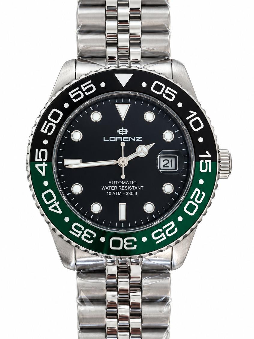 LORENZ SPORT AUTOMATICO VERDE/NERO