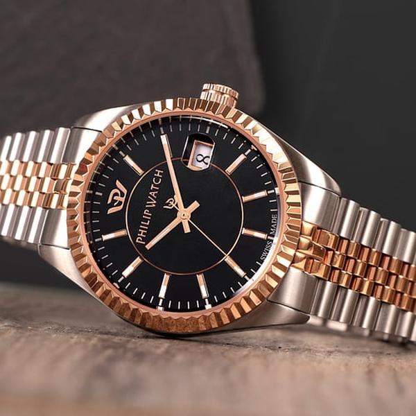OROLOGIO PHILIP WATCH CARIBE BICOLORE ROSE URBAN