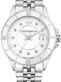 Philip Watch Caribe Orologio Donna, Tempo e data - 35mm DIAMANTI