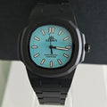 OROLOGIO GUIDUS NERO FONDO AZZURRO LIST 189
