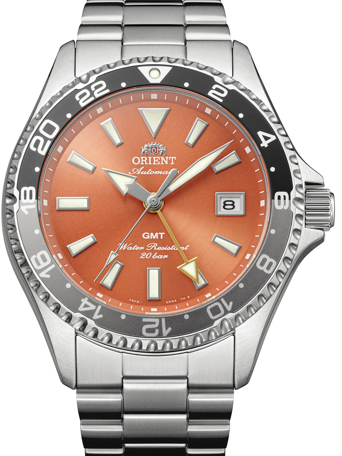 ORIENT MAKO SPORT GMT ORANGE