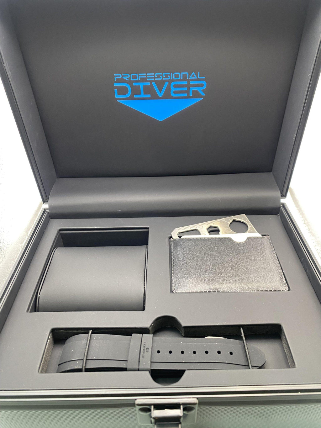 OROLOGIO LORENZ FULL TITANIUM PROFESSIONAL DIVER LIST 490