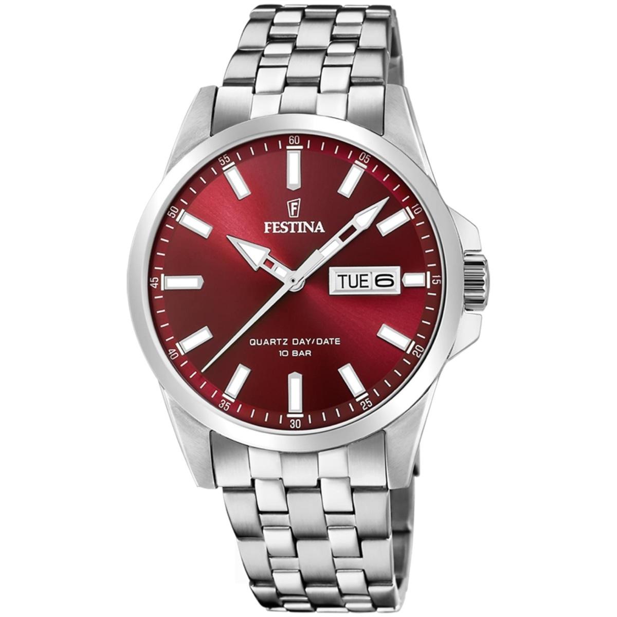 OROLOGIO FESTINA CLASSICS ROSSO