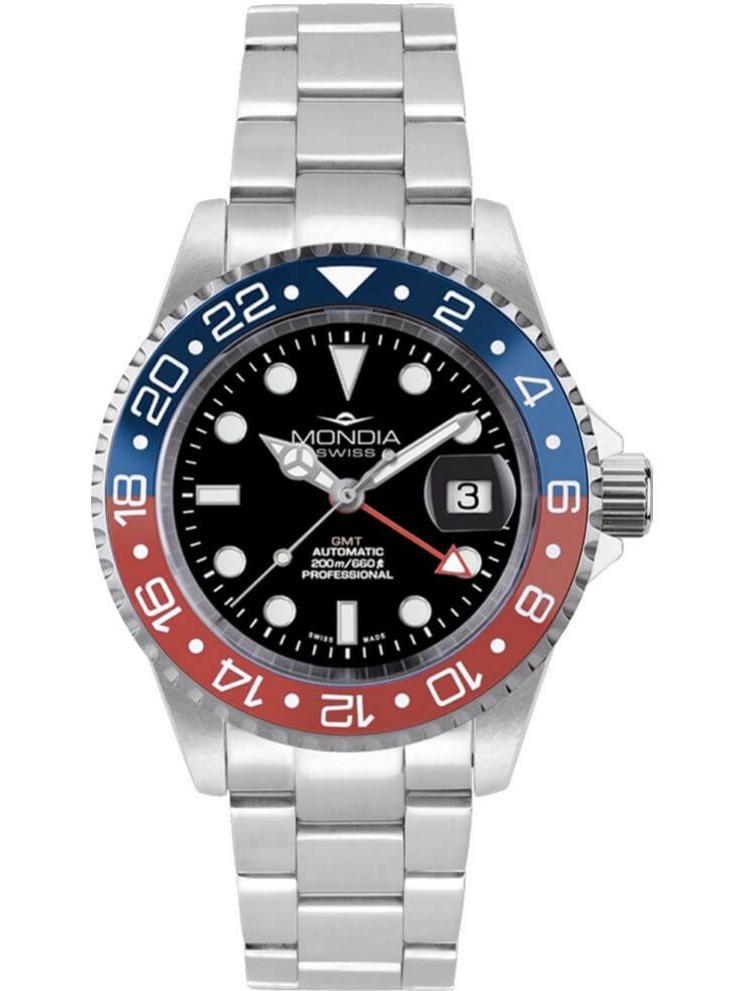 OROLOGIO MONDIA GMT AUTOMATICO