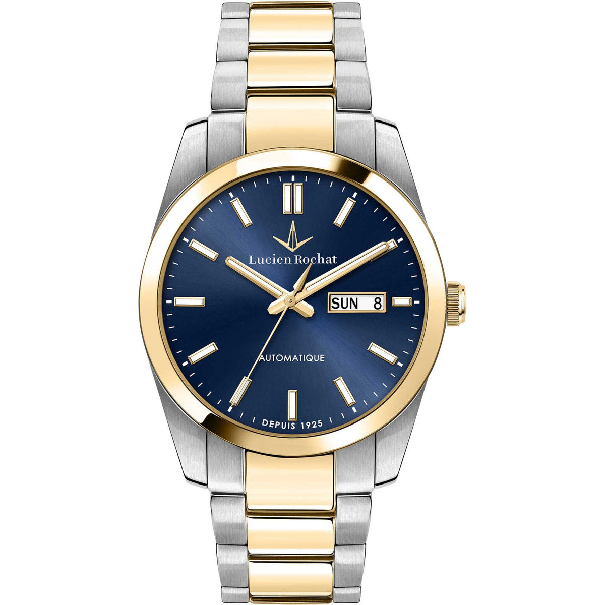 OROLOGIO LUCIEN ROCHAT LèMAN AUTOMATICO BICOLORE