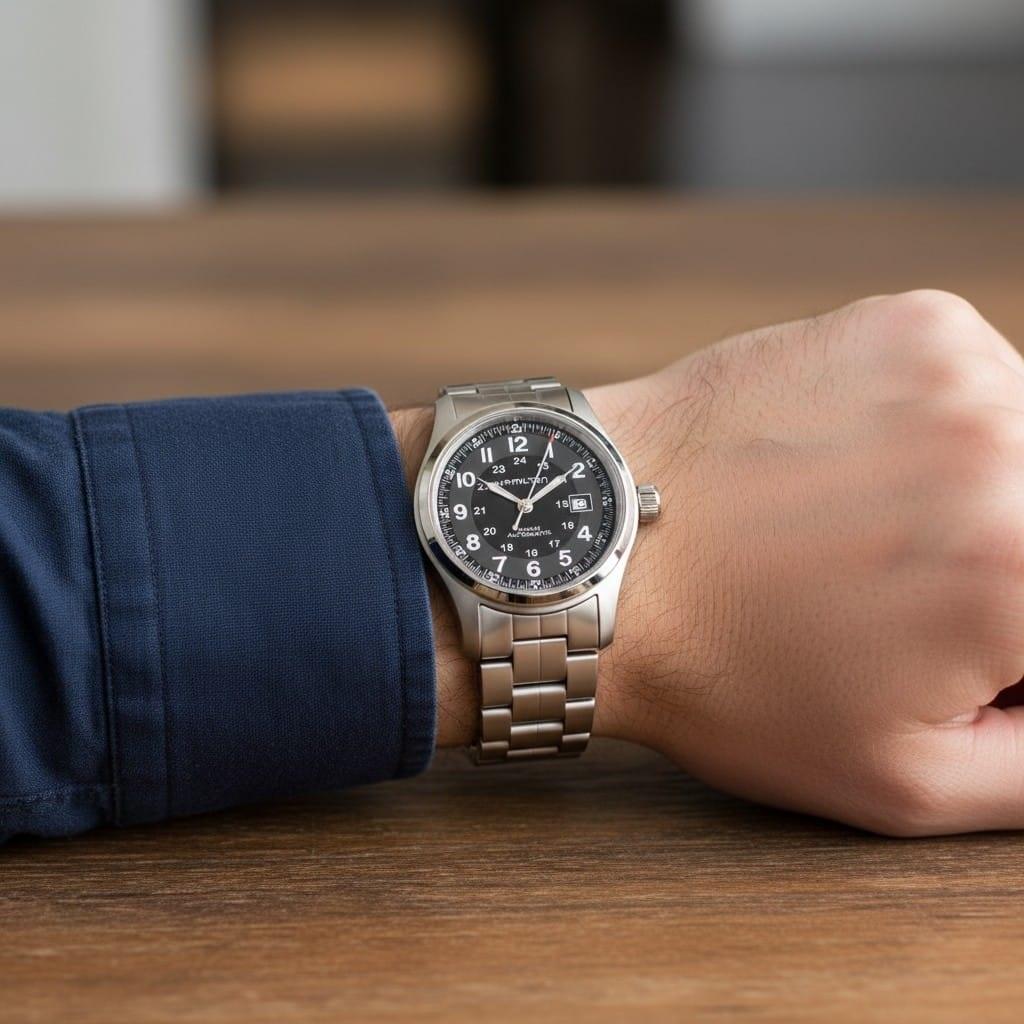 OROLOGIO HAMILTON KHAKI FIELD AUTOMATICO