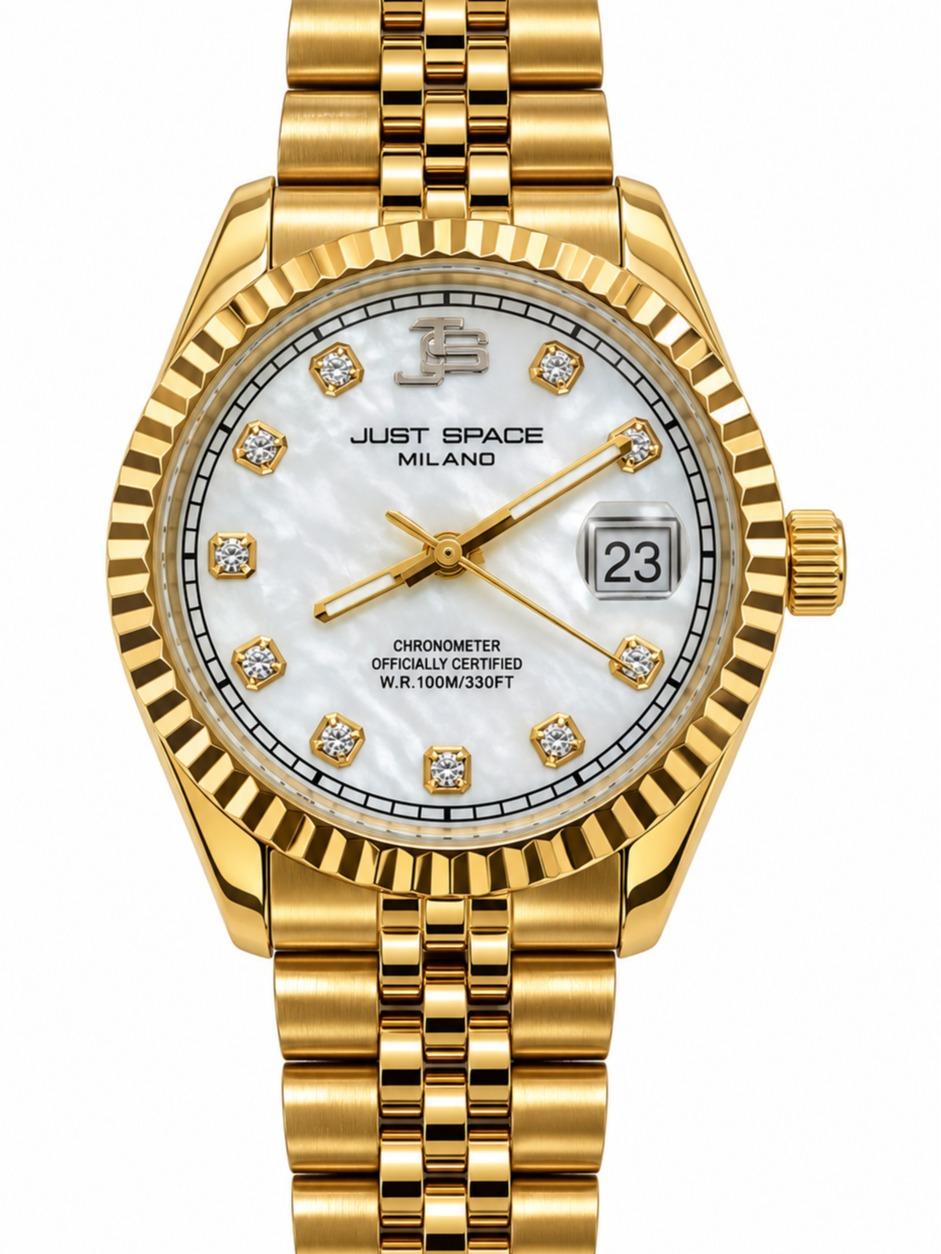 OROLOGIO JUST SPACE MILANO GOLD