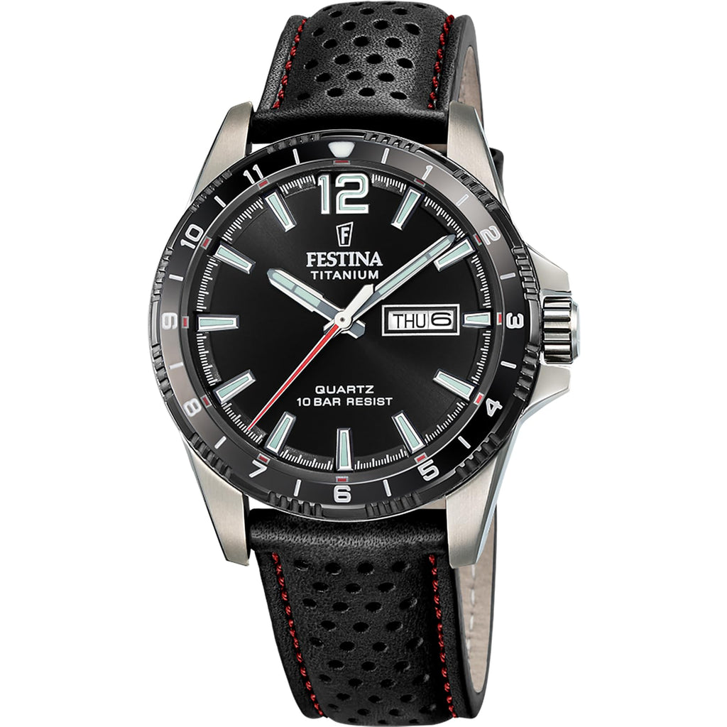 OROLOGIO FESTINA UOMO IN TITANIO PELLE