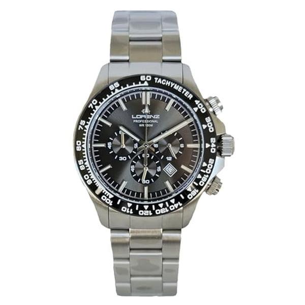 OROLOGIO LORENZ CRONOGRAFO GRIGIO