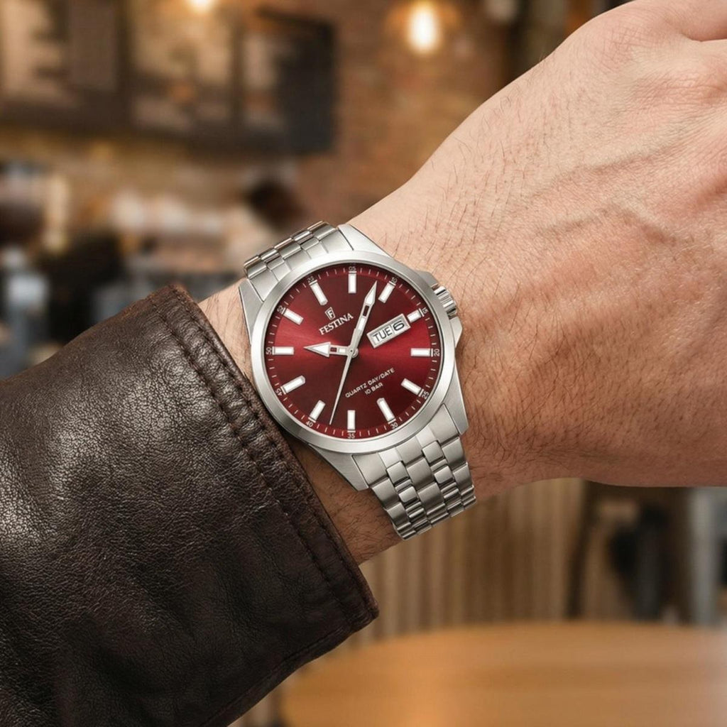 OROLOGIO FESTINA CLASSICS ROSSO