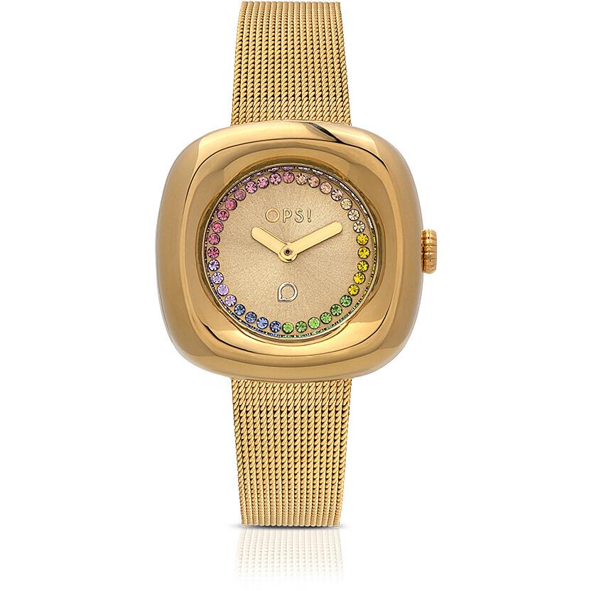 OROLOGIO OPS DONNA GOLD CURVY