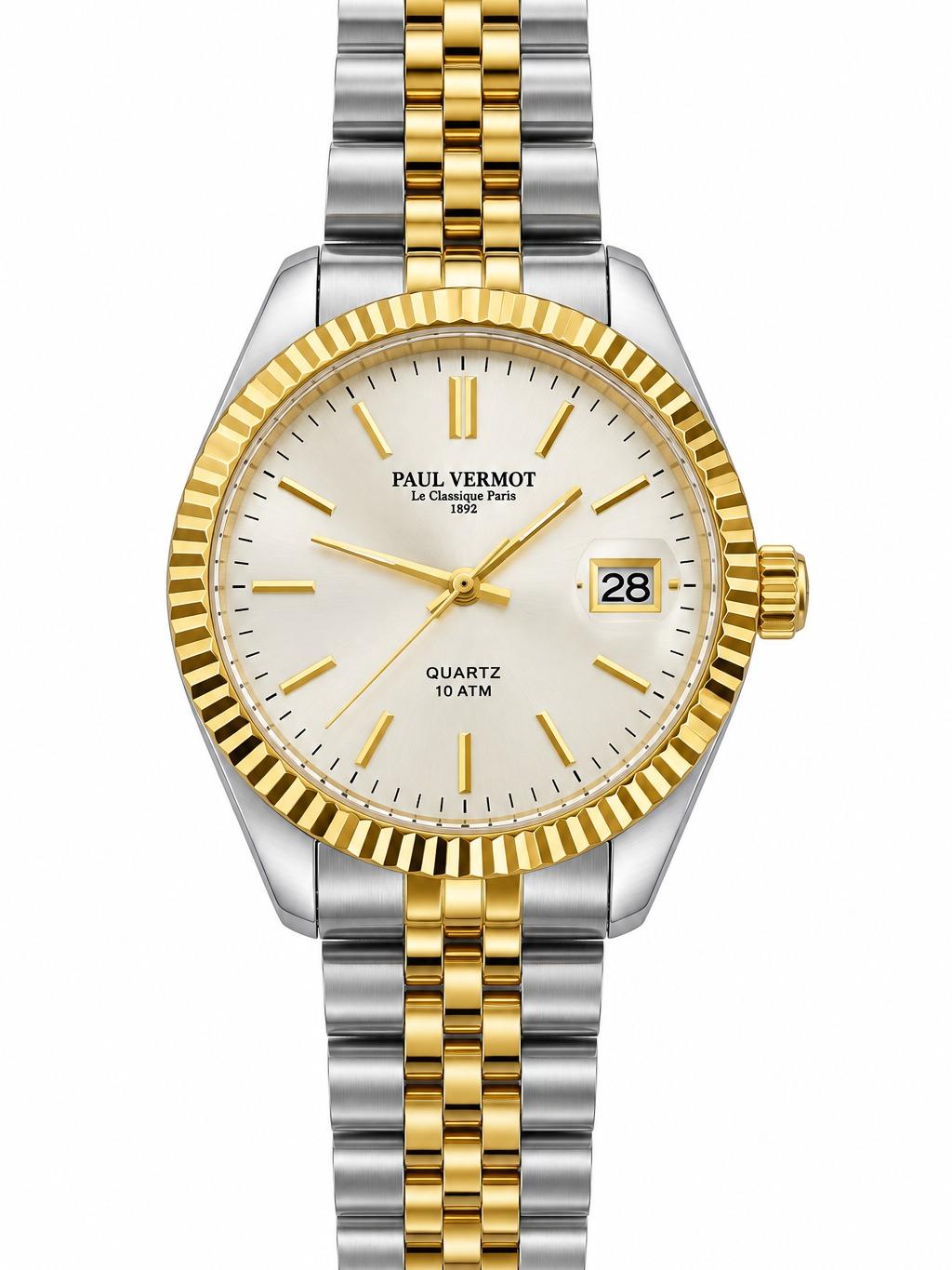 OROLOGIO PAUL VERMONT BICOLORE QUARZO