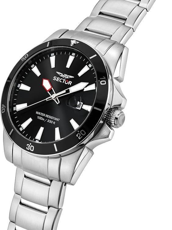 OROLOGIO SECTOR SOLO TEMPO NERO