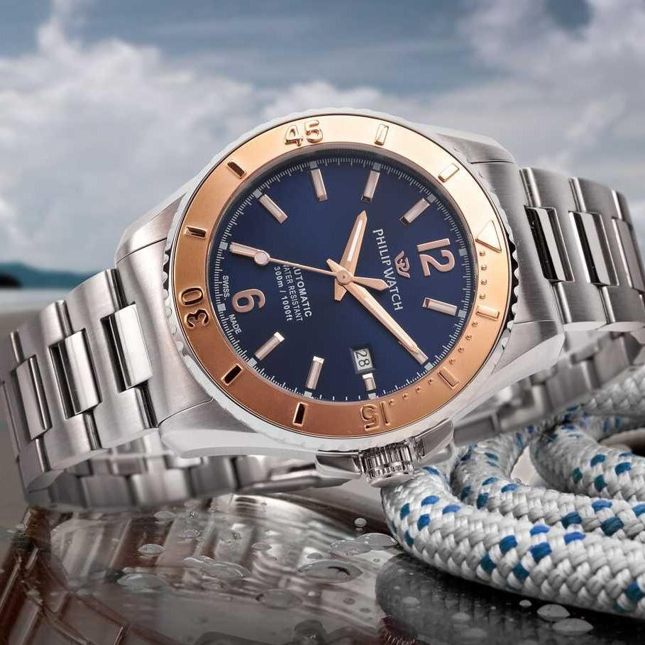 OROLOGIO PHILIP WATCH AUTOMATICO DIVING AMALFI