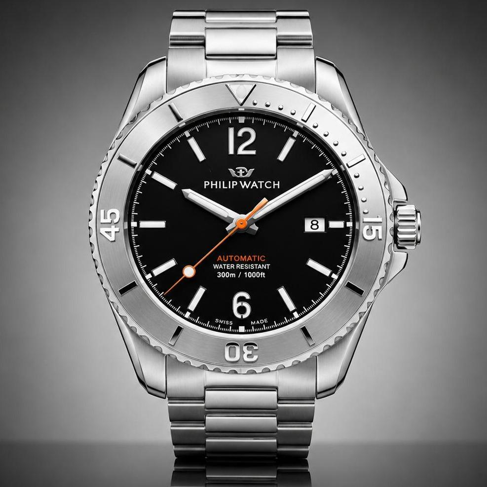 OROLOGIO PHILIP WATCH AUTOMATICO DIVING AMALFI SWISS MADE